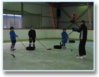 Занятия хоккеем в Кузьминках